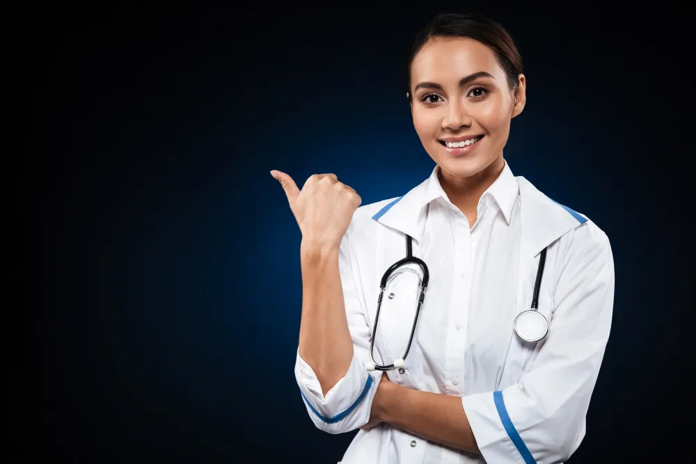 Doctor with a stethoscope